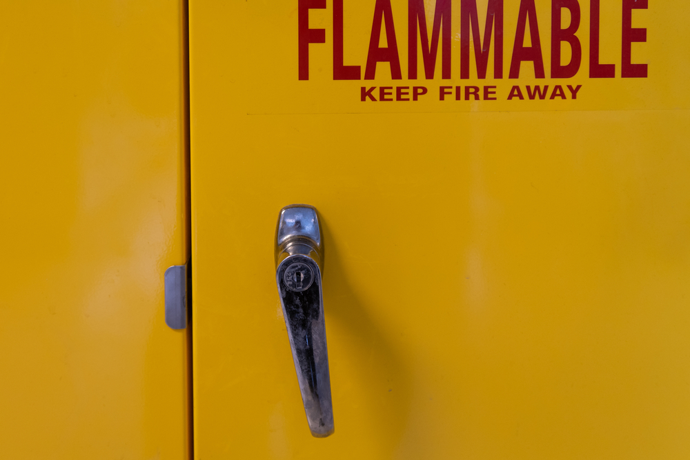 Flammable chemical storage