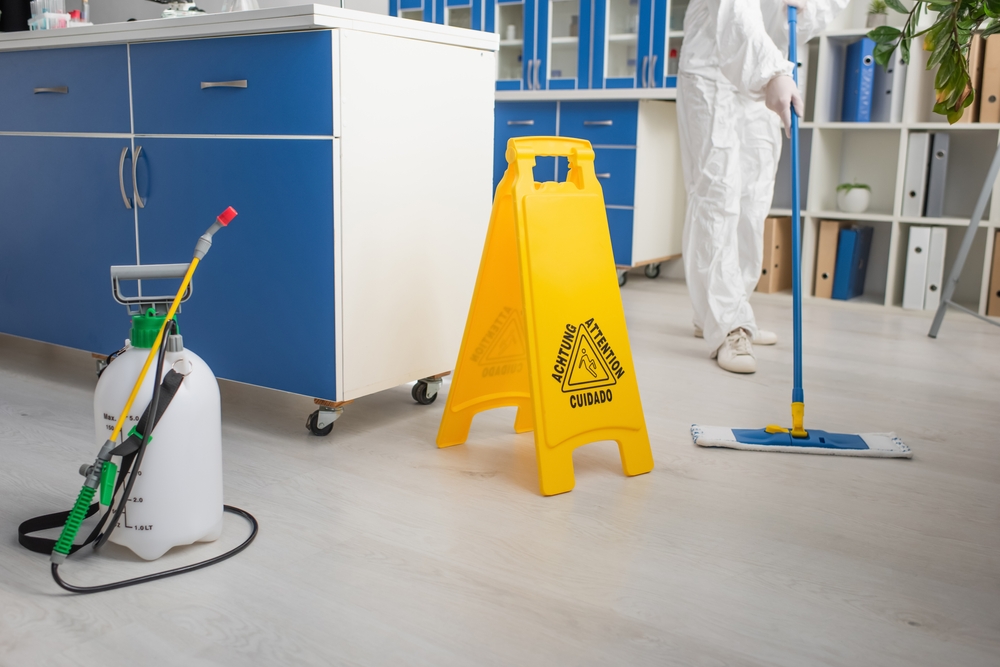 Medical lab flooring