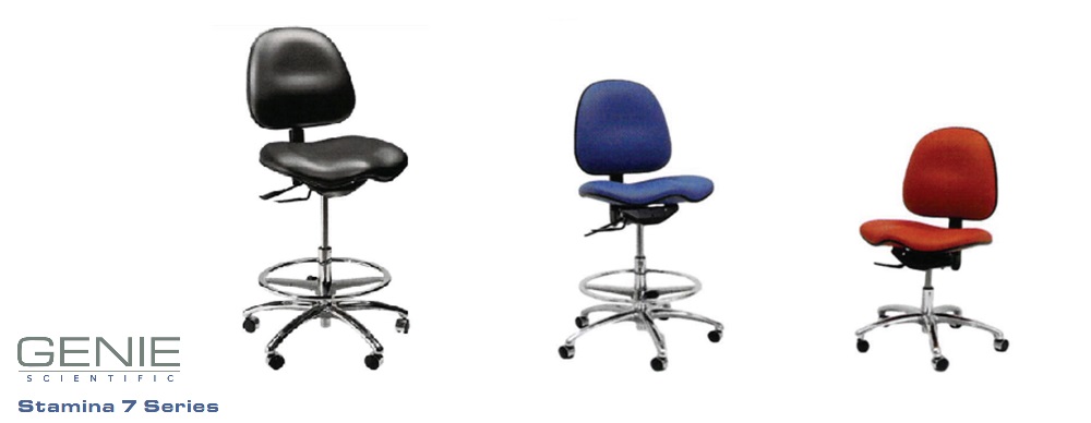 Stamina 7 Series Saddle Seat Task Chair 