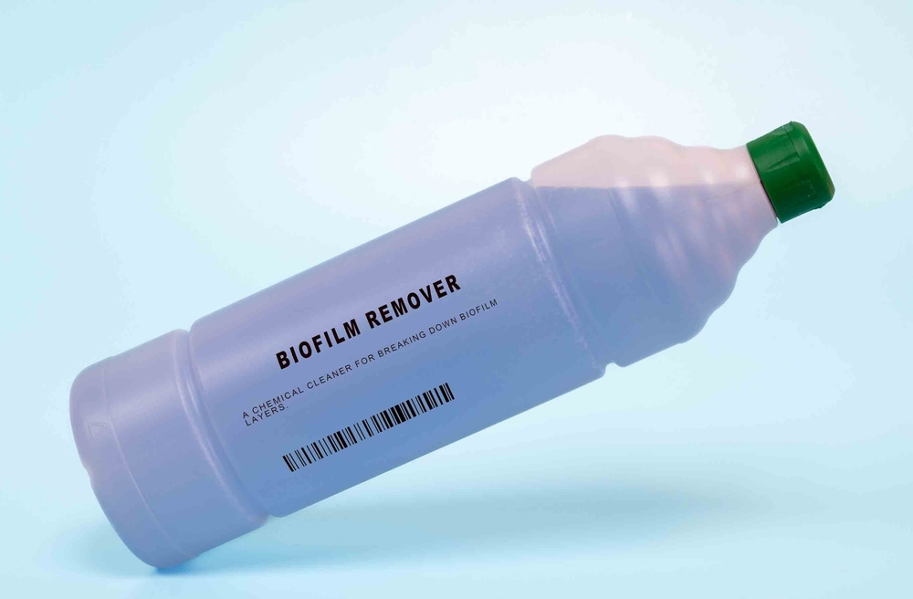 Biofilm Remover A chemical cleaner for breaking down biofilm layers